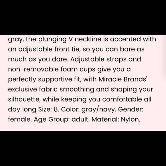 Miracle ‘Dreamsuit’ Red/White Tropical 🌴 NWT - Picture 8 of 8